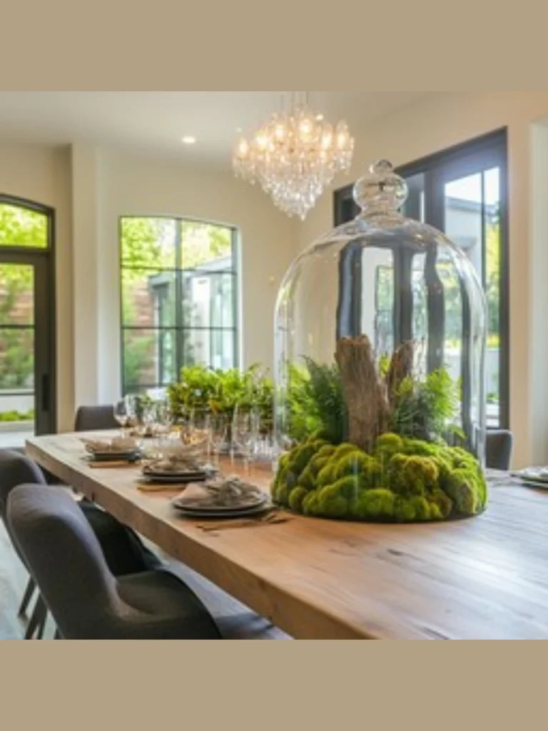 Glass Terrarium Globes with Whole Kumquats and Moss