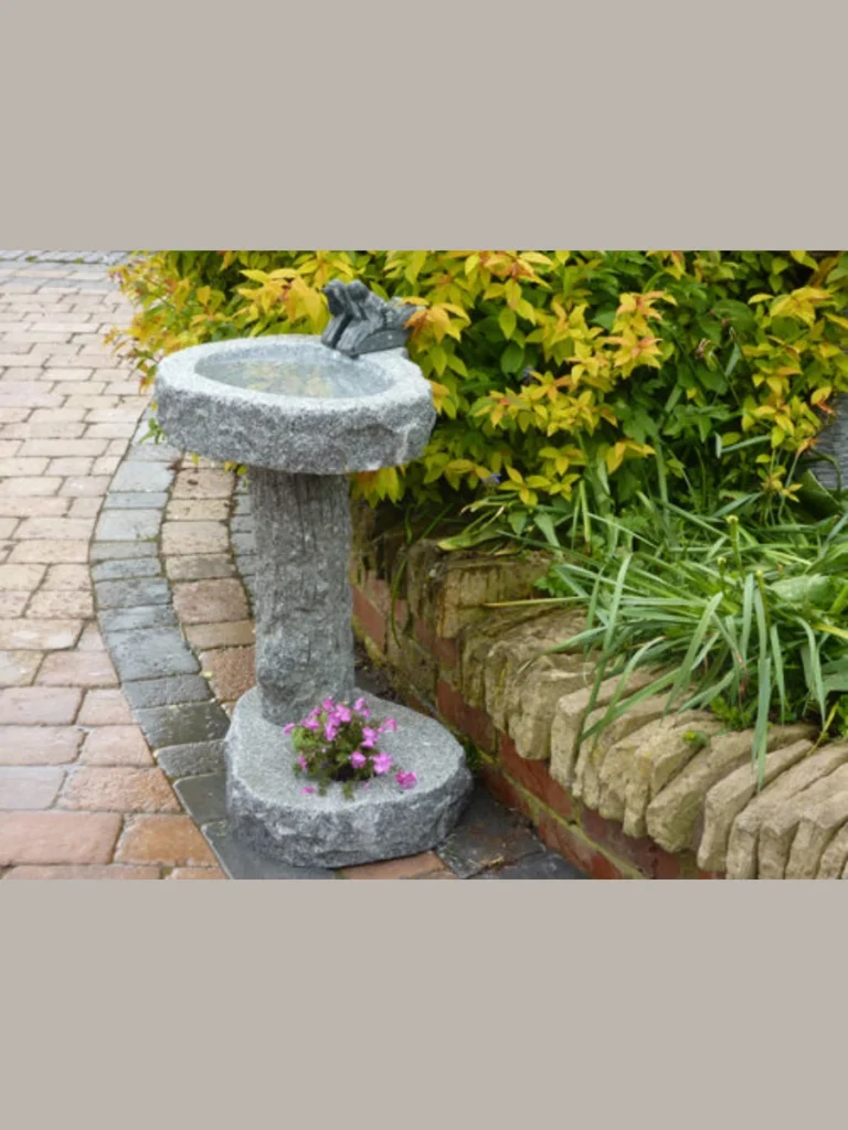 Hand Carved Granite Feeding Troughs