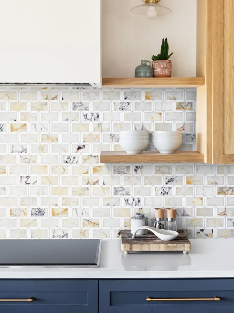 Hand Glazed Texturized Ceramic Subway Tile Backsplashes