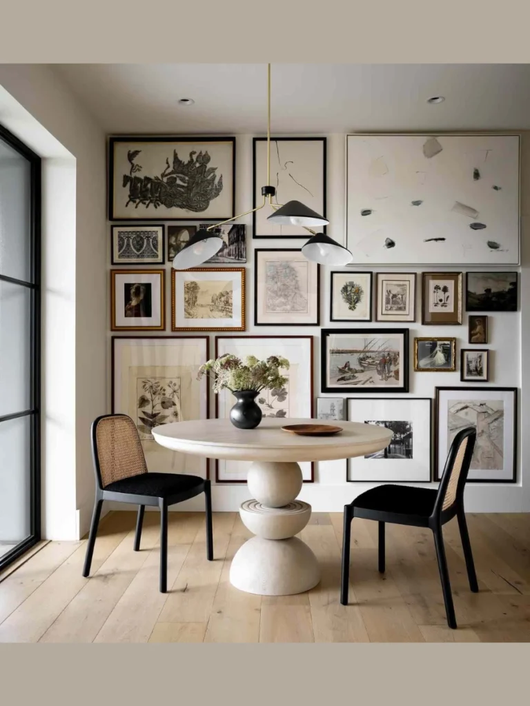 Hang a Vibrant Gallery Wall Using Removable Adhesive Strips