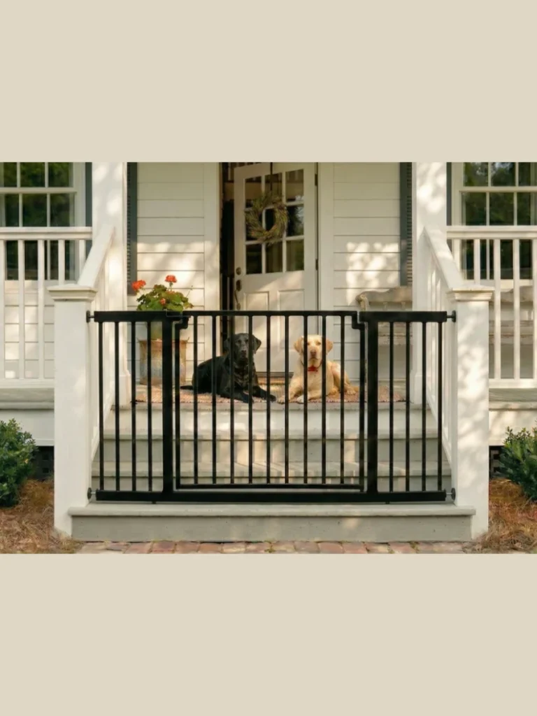 Hardware Mounted Metal Outdoor Safety Gates