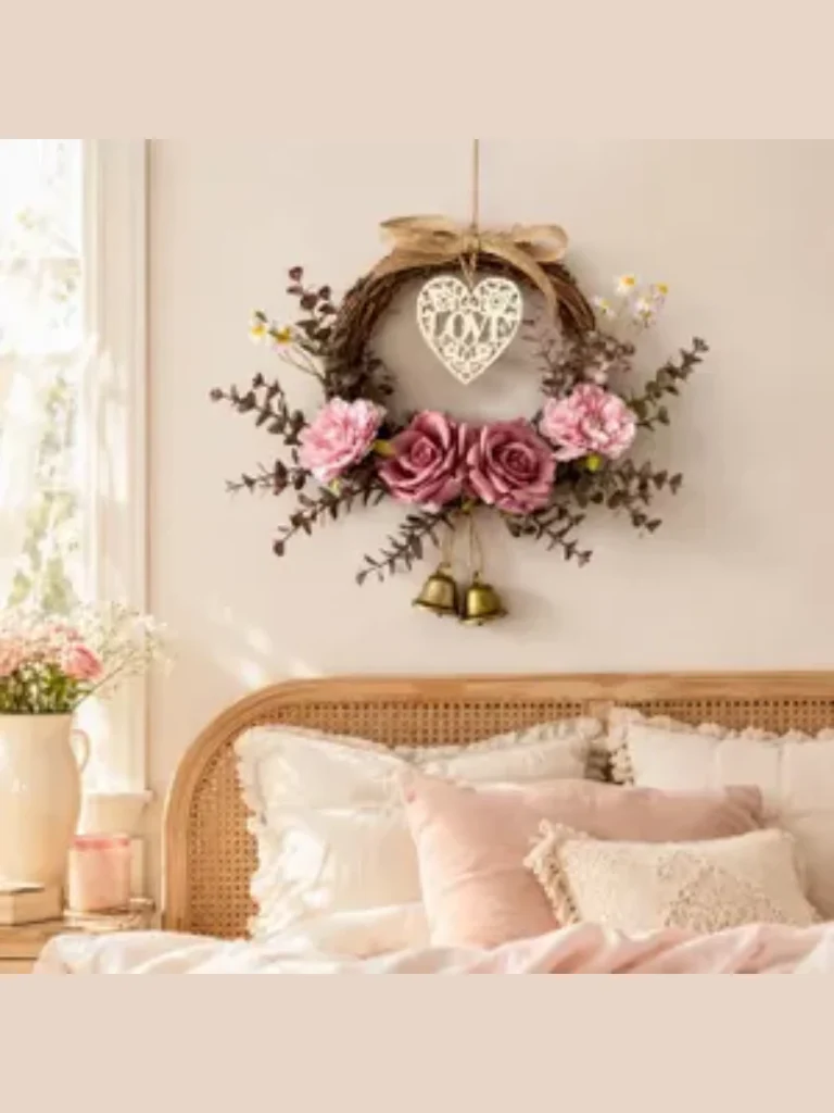Heart Shaped Woven Grapevine Door Wreaths