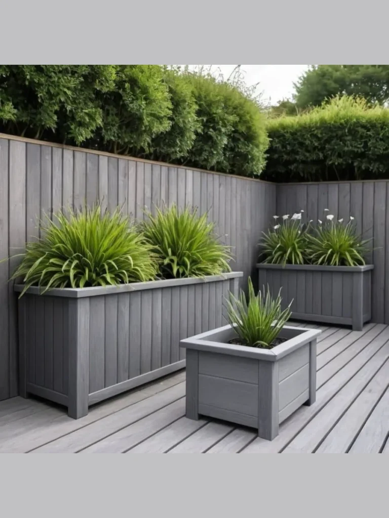 Heavy Composite Stone Planter Bases