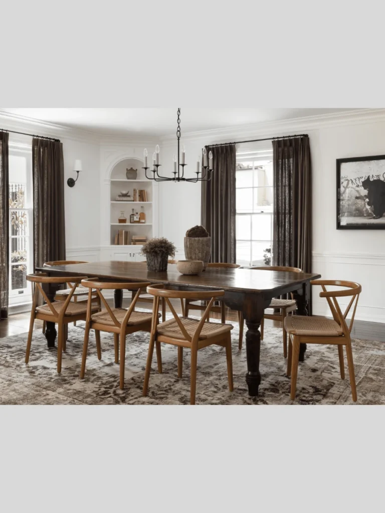 Heavy Velvet Window Curtain Panels