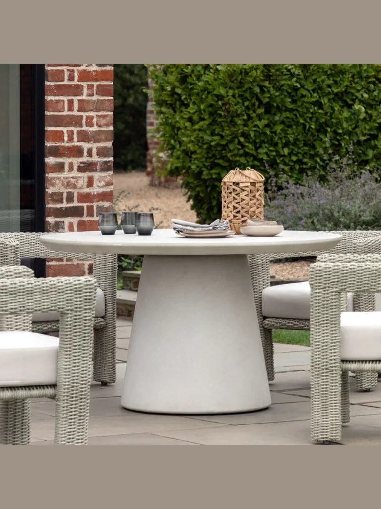 Heavy Weighted Composite Stone Planter Pots