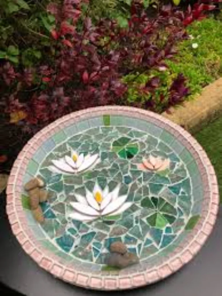 Hexagonal Ceramic Mosaic Step Disks