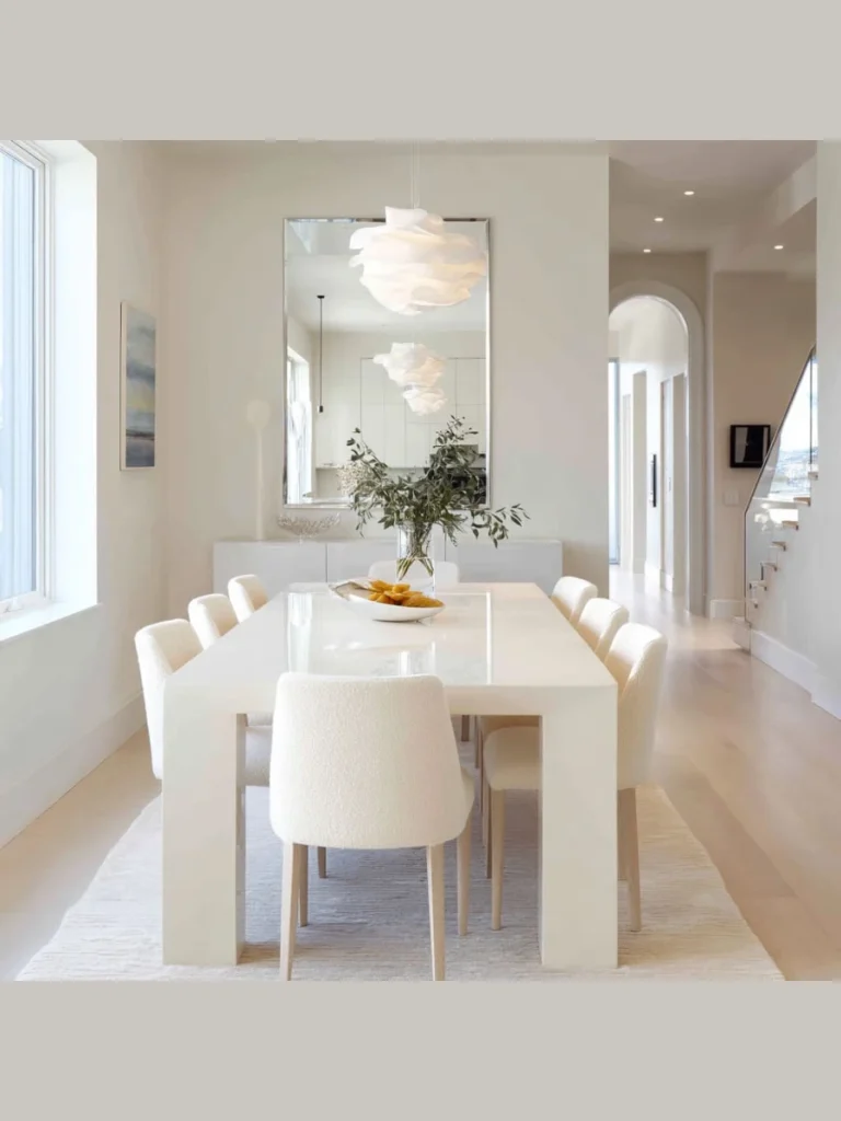4. High Gloss White Lacquer Surfaces