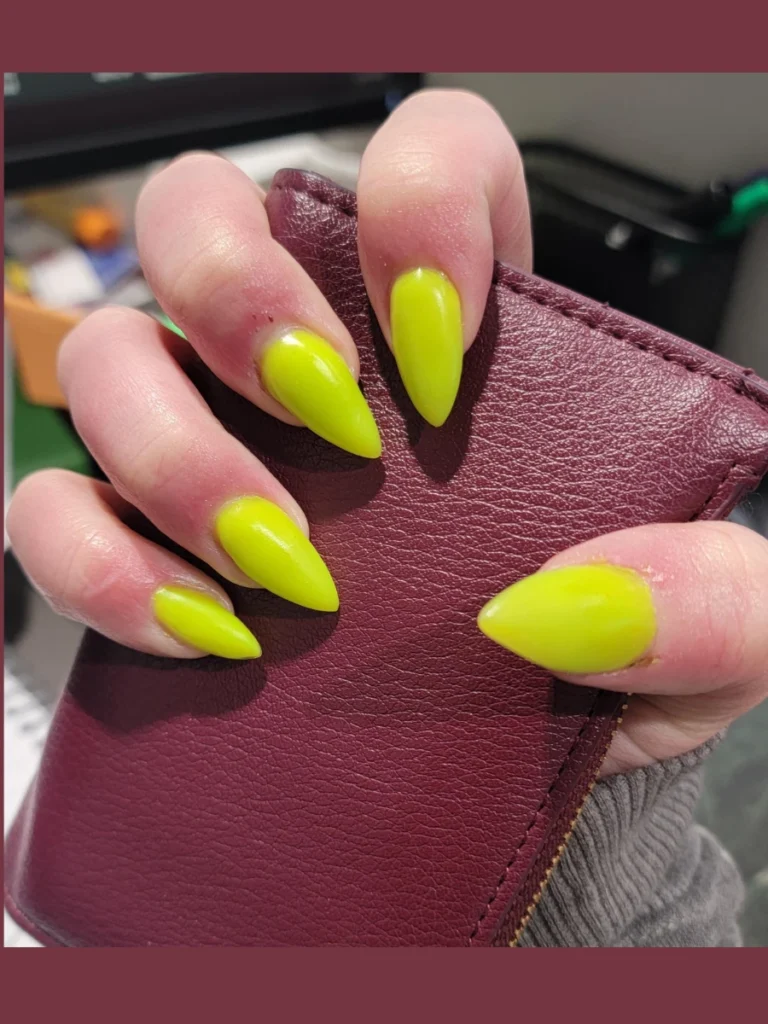High-Opacity Highlighter Yellow Skittle Rows