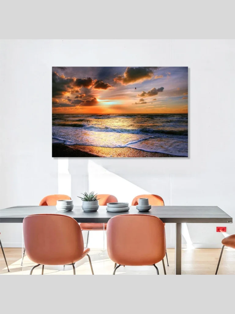 High Opacity Sunset Sky Canvas Prints