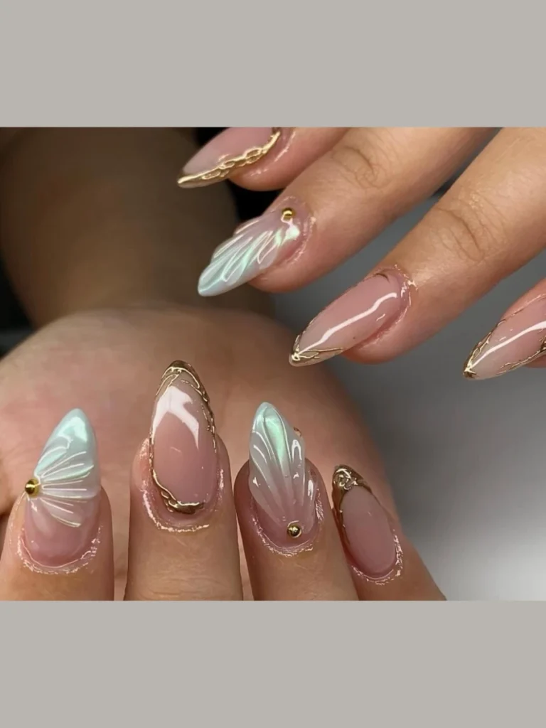Iridescent Pearl Mermaid Core Outlines