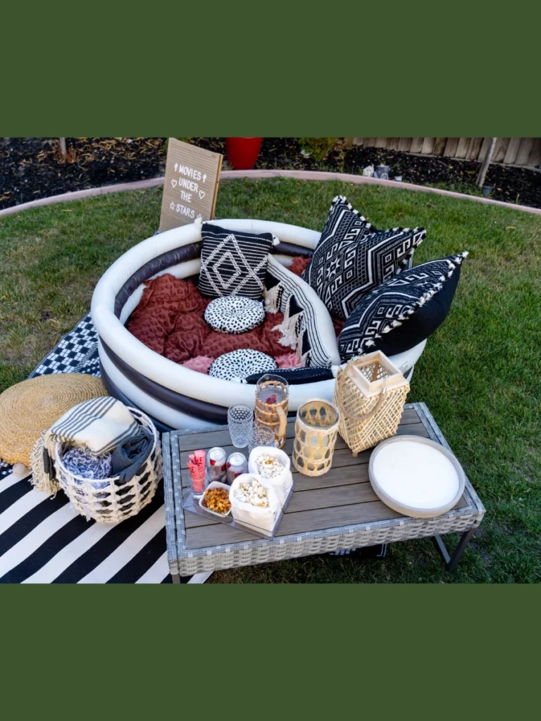 Keep Spare Pillows Organized in Large Natural Seagrass Baskets