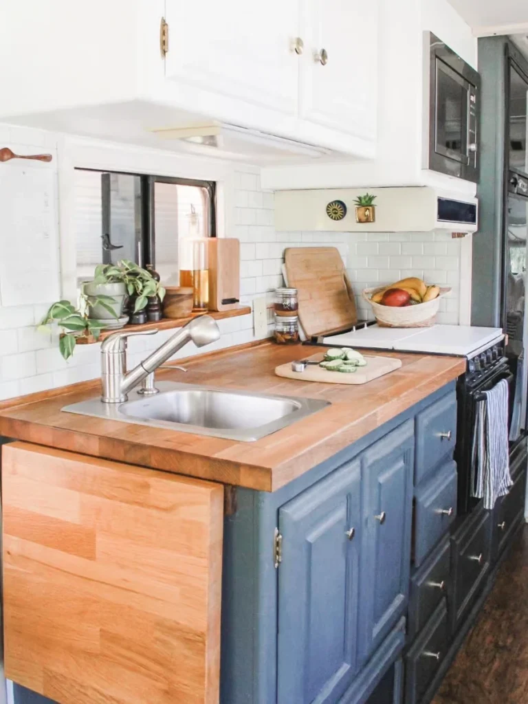 Kitchen Island Extensions With Folding Countertops