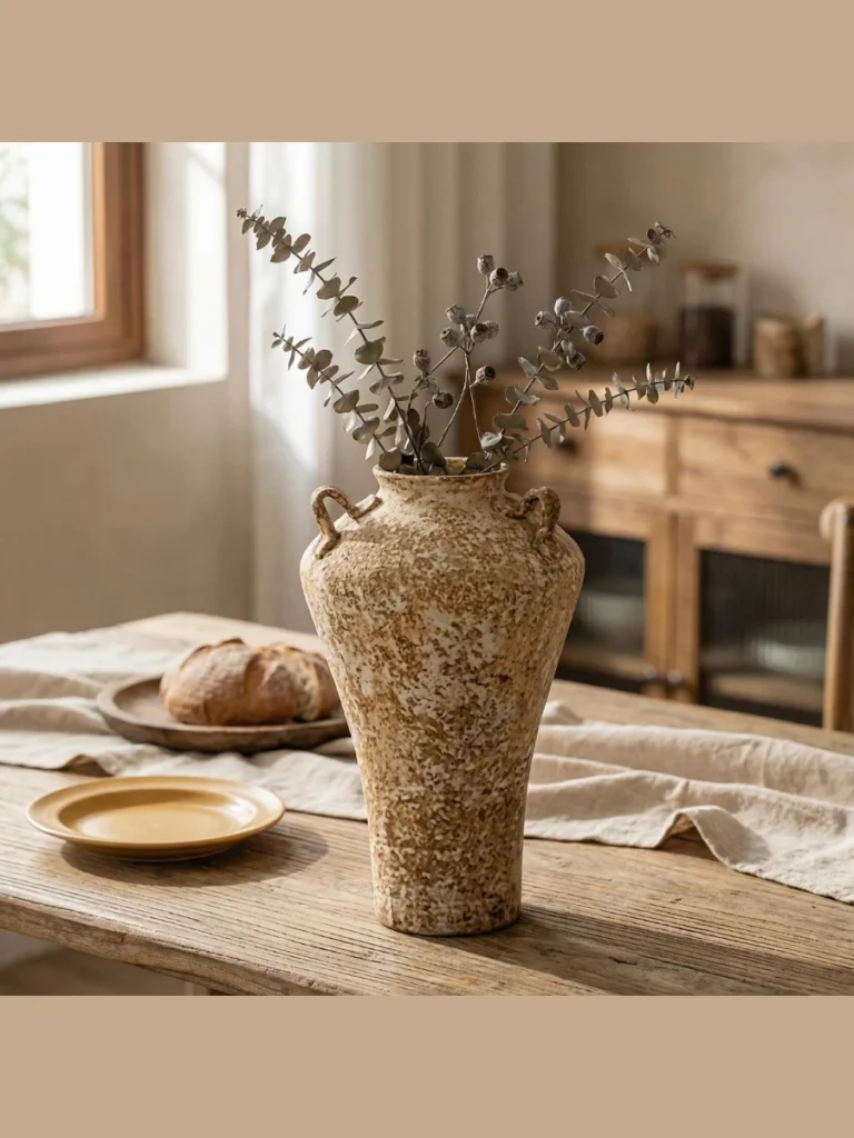 Large Handmade Ceramic Stoneware Vases
