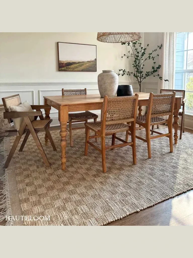 Large Natural Jute Area Rugs