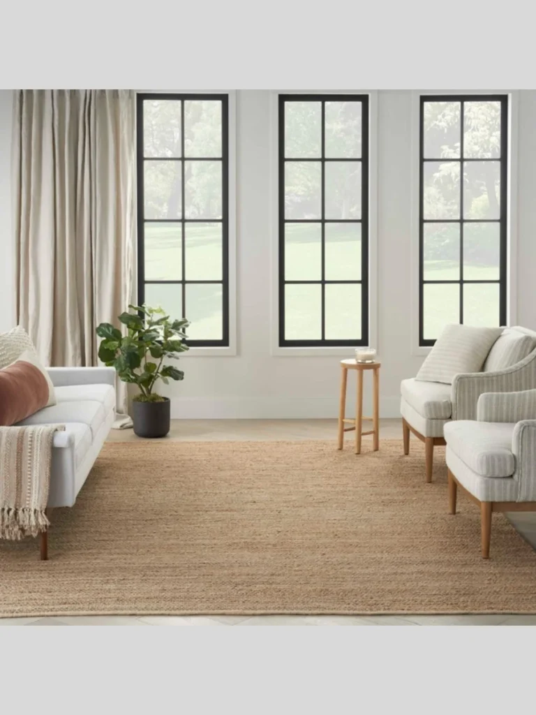 Large Natural Jute Area Rugs