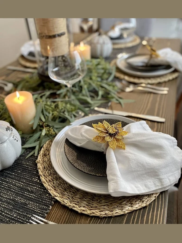 Layer Round Woven Seagrass Chargers Beneath Your Melamine Dinnerware