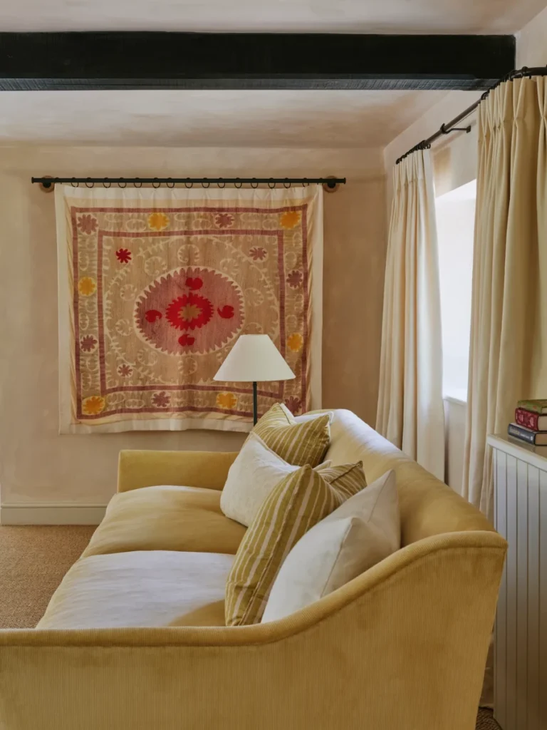 Lean to Blanket Racks for Hanging Vintage Fabric Tapestries
