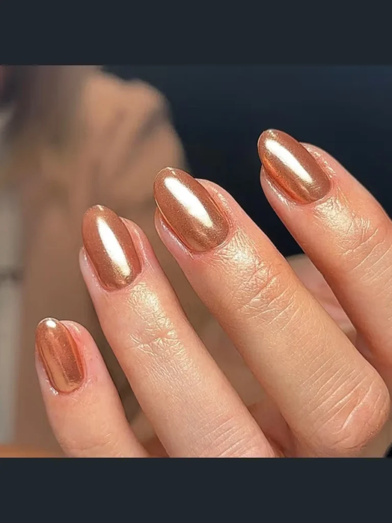 Liquid Copper Single Side Swept Curvatures