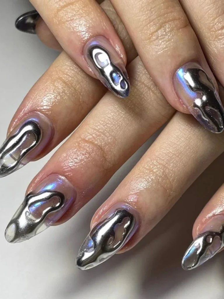 Liquid Silver Molten Side Sweeps