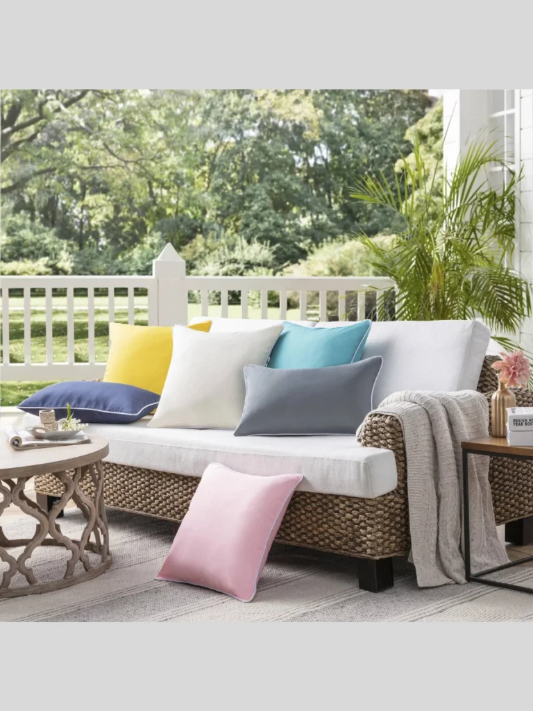 Low Cost Weather Resistant Outdoor Throw Pillow Covers