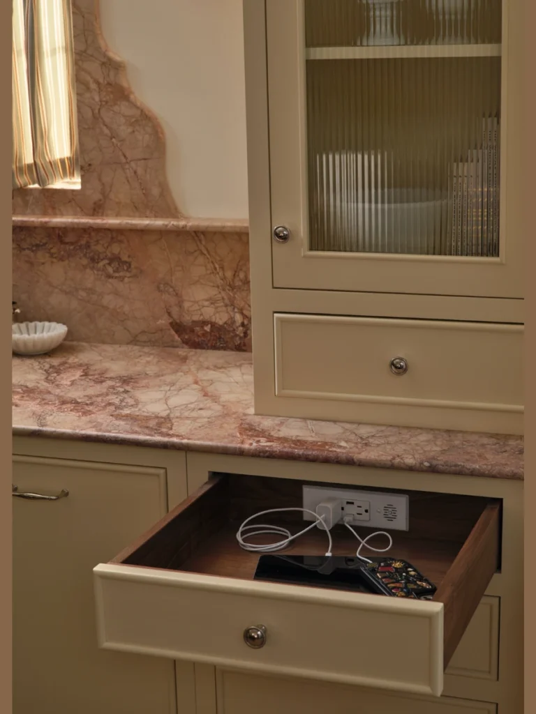 Low Profile Hidden Pop Up Desktop Sockets