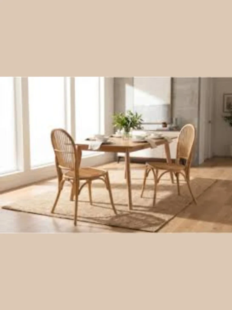 Low Profile Lounge Dining Styles with Wide Rattan