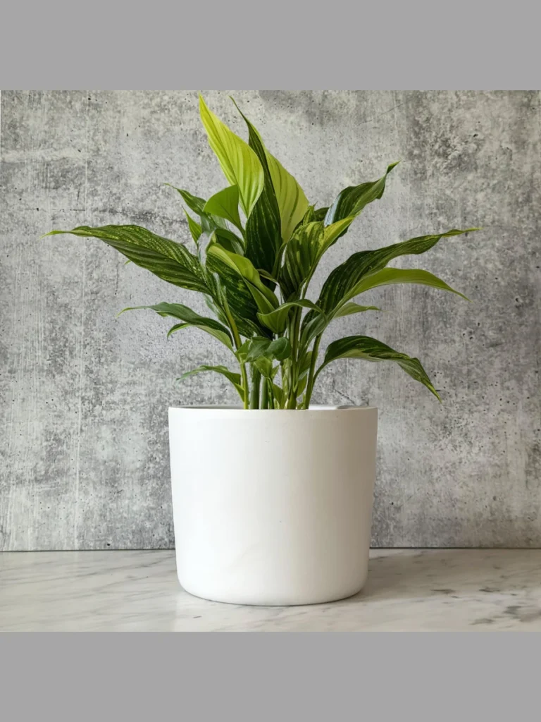 Matte Bone White Ceramic Planters
