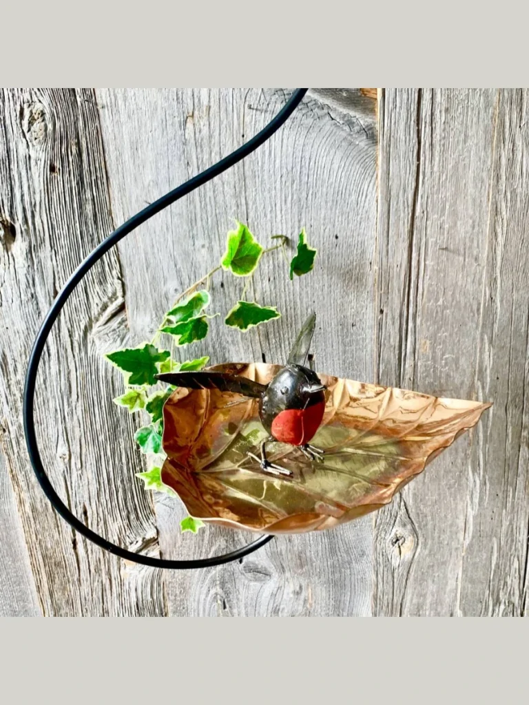 Metallic Copper Leaf Accent Shards