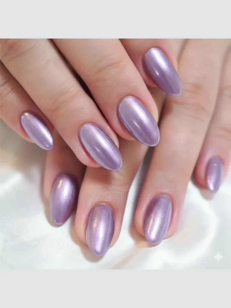 Metallic Lavender Smoky Neutrals