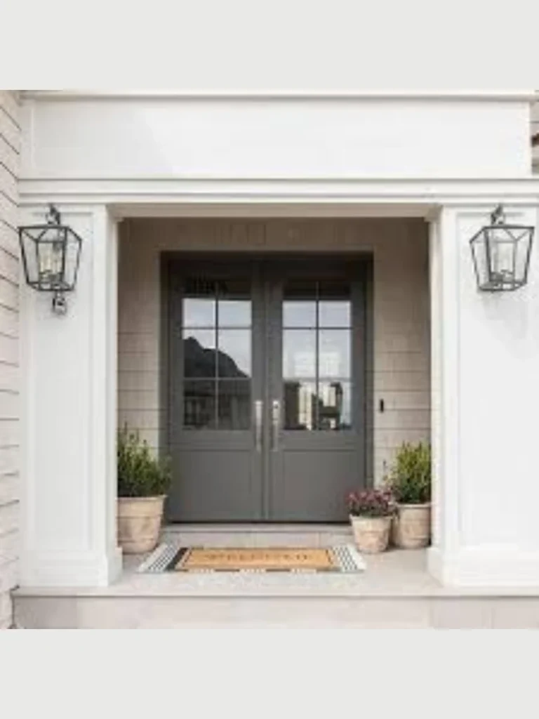 Mineral Charcoal Silicate Door Paint Finishes