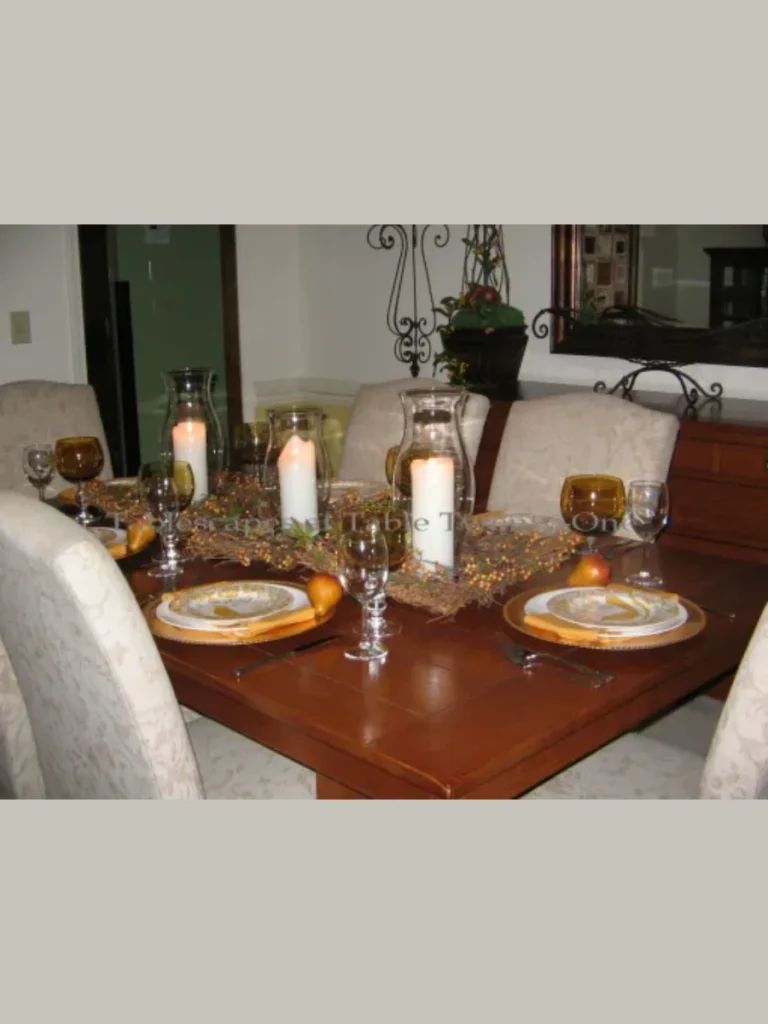Minimalist Glass Hurricane Pillar Groupings