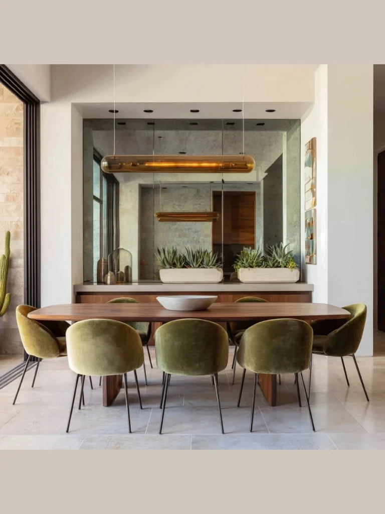 Mirror Panel Glamorous Buffet Boards