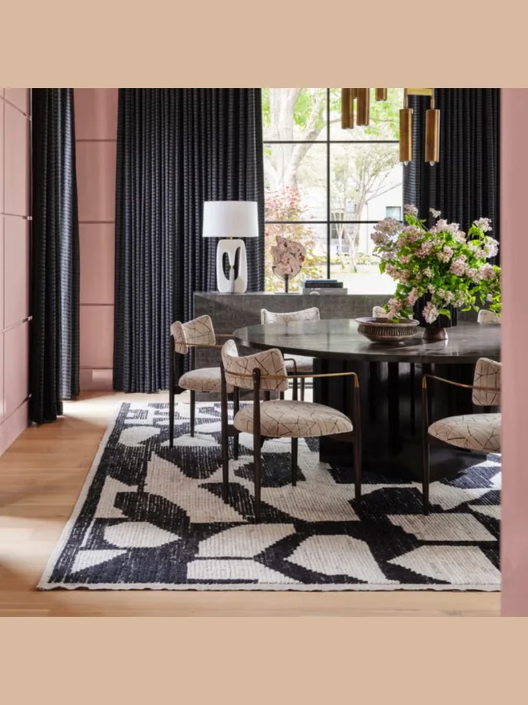 Monochromatic Chevron Area Rugs