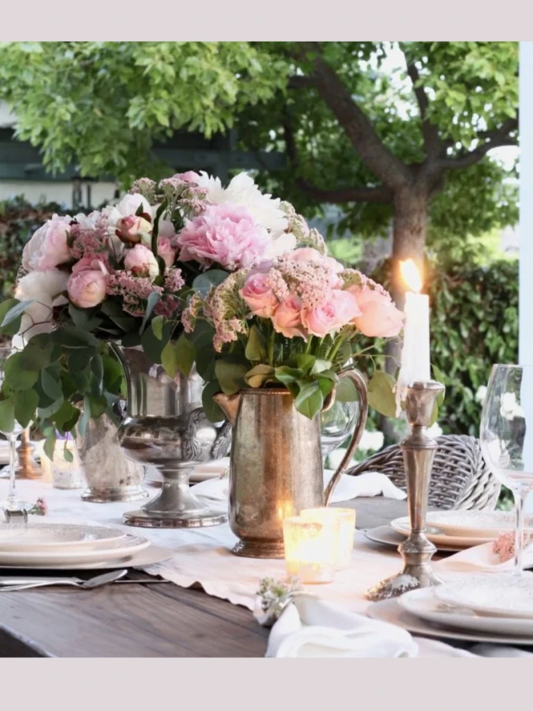 Monochromatic Pastel Pink Peony Presentations