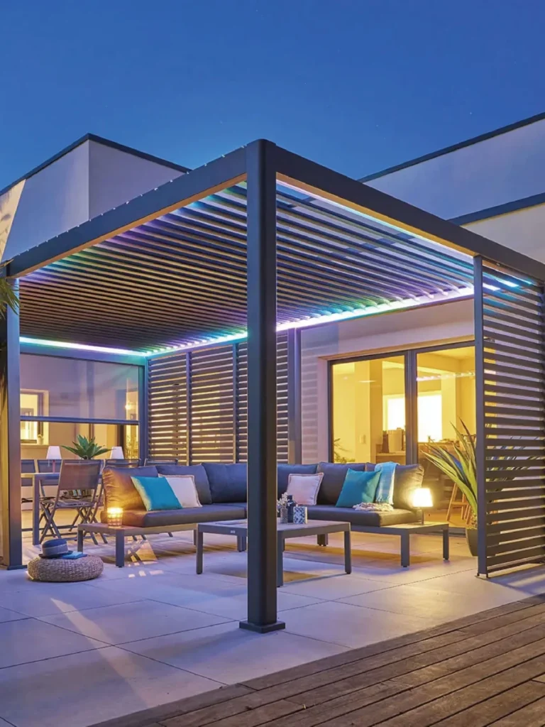 Mount Sleek Low Profile Wireless LED Strip Lights Inside Rafter Lips