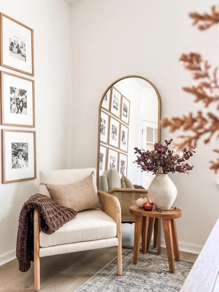 Mount an Adjustable Swing Arm Accent Mirror to Reflect Natural Window Daylight