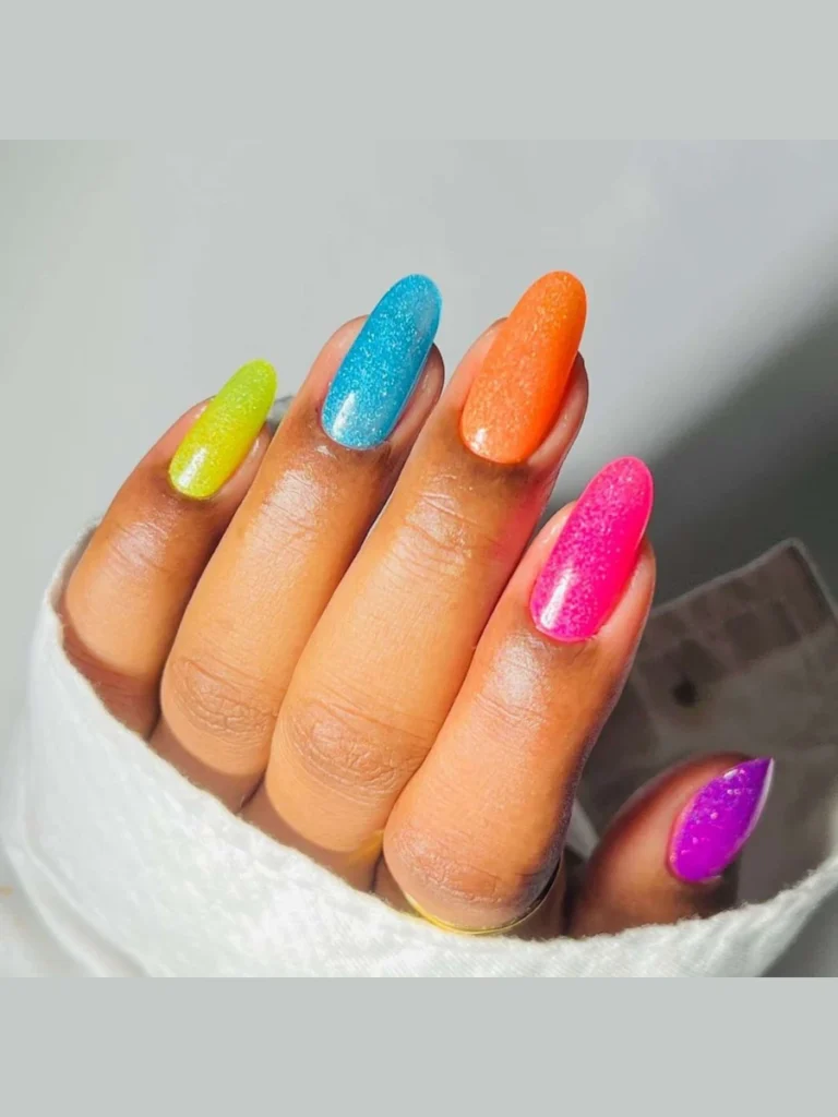 Neapolitan Gelato High Saturation Skittle Rows