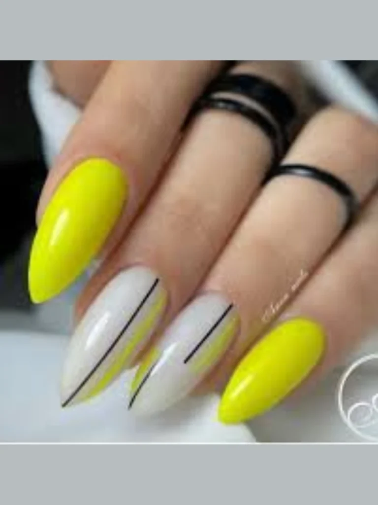 Neon Highlighter Yellow Pinstripe Alignments