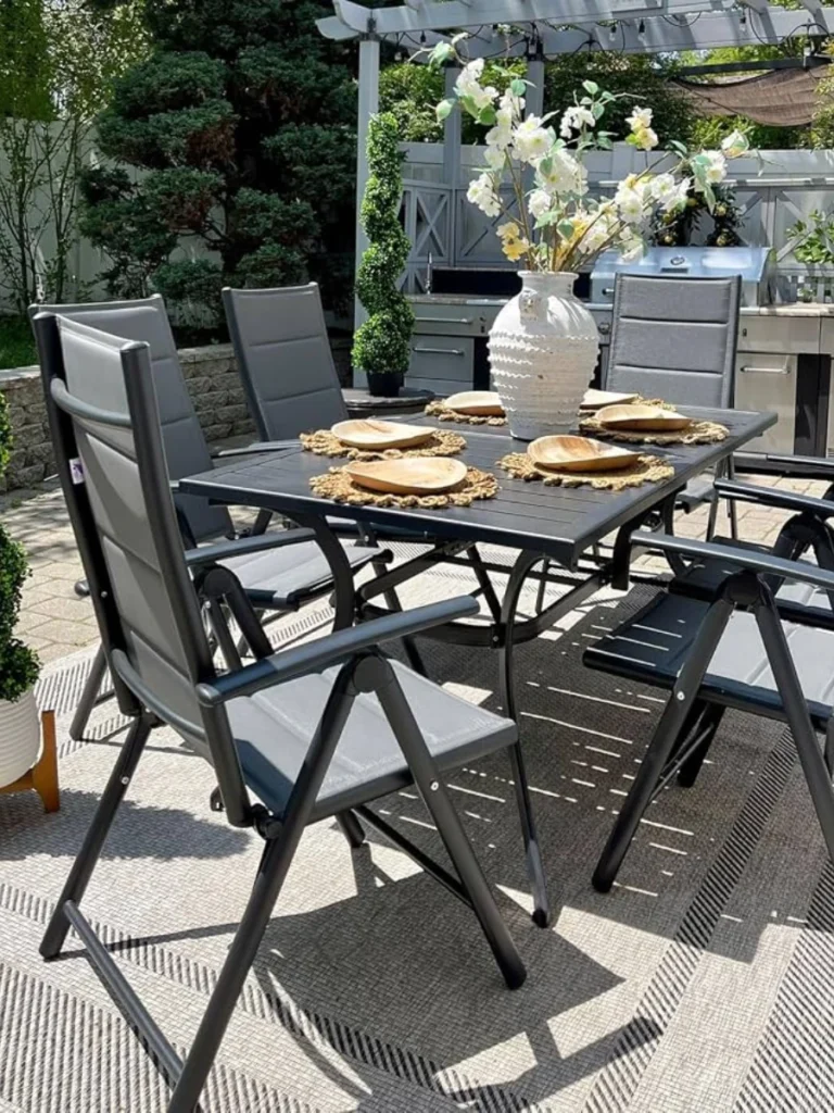 Outdoor Metal Drop Leaf Patio Sets