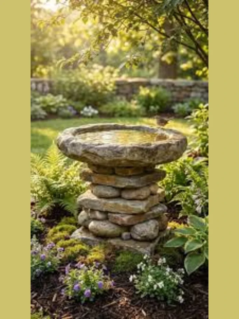 Overlapping Slate Rock Flagstone Spillways