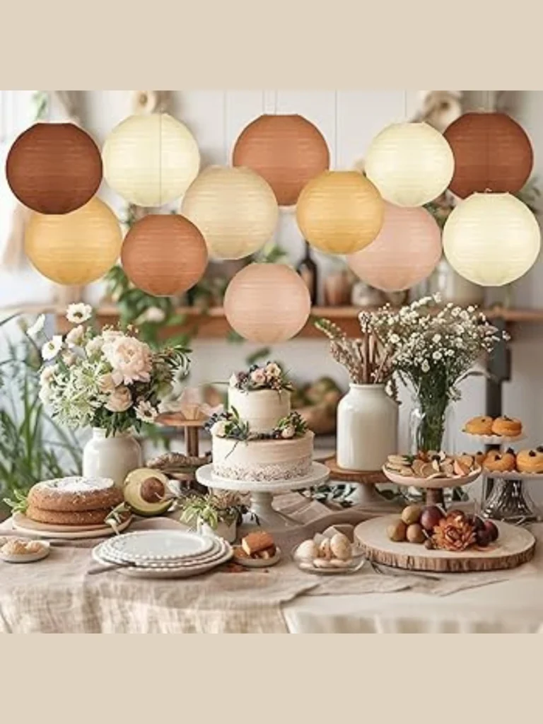 Pale Terracotta Dyed Orbs For Warm Southwestern Flavour