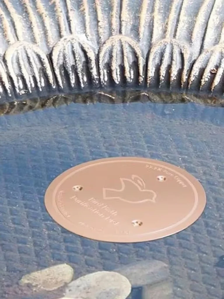 Perforated Copper Drain Plug Liners