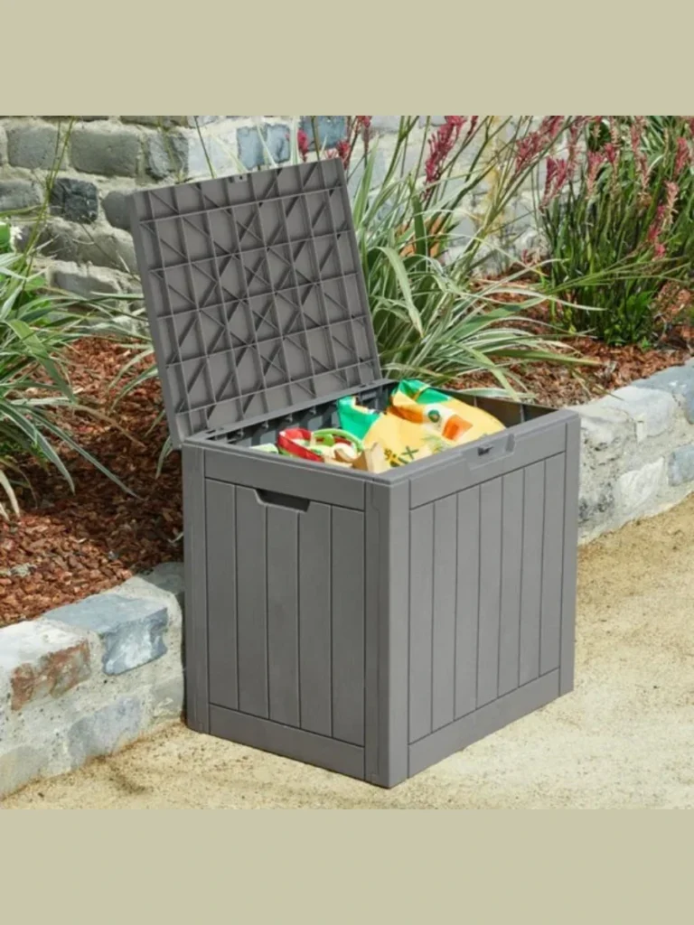 Plastic Storage Crate Timber Board Tops