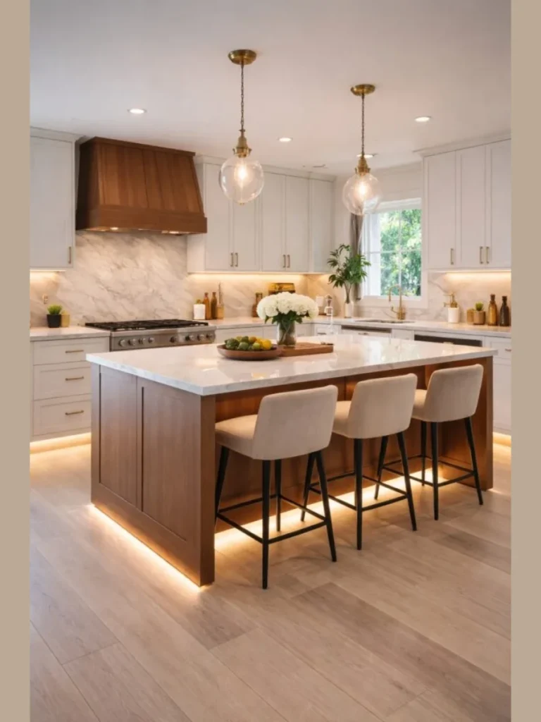 Plinth Level Low Profile Floor Glow Lighting
