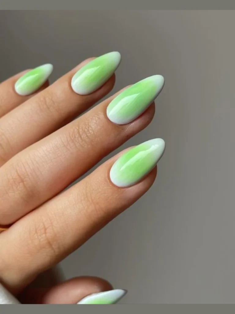 Radioactive Lime Mint Aura Clouds