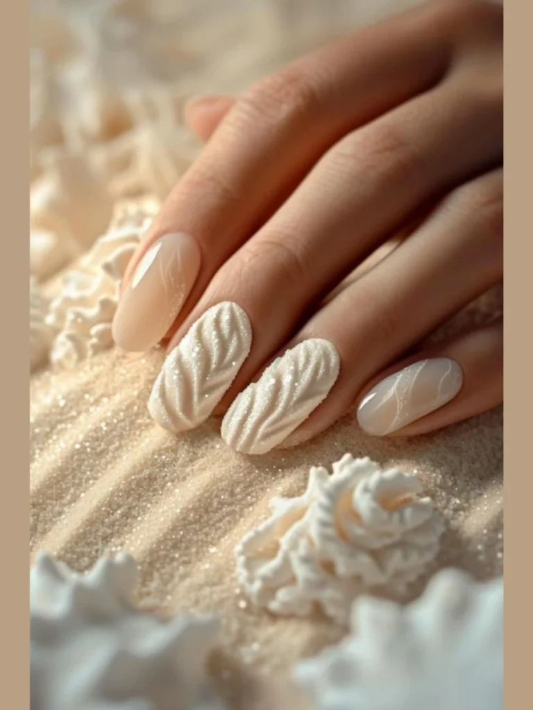 Raised Sand-Texture Desert Dune Arcs