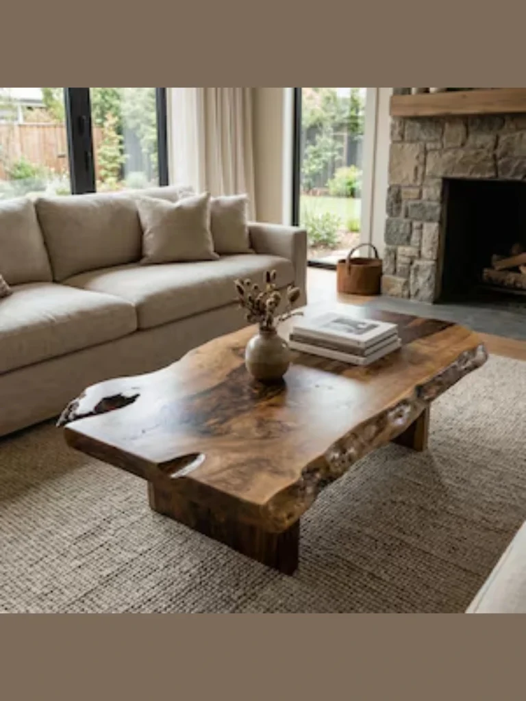 Raw Unvarnished Driftwood Coffee Tables