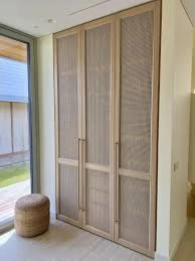 Real Woven Rattan Panel Cabinet Doors编织