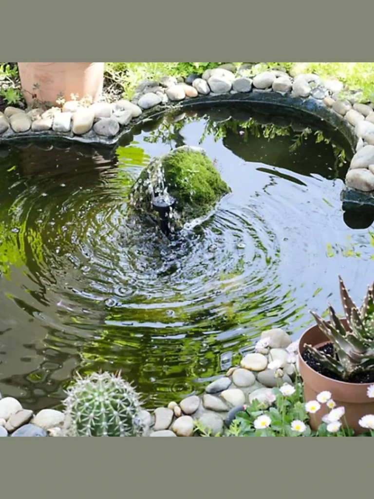 Recessed Flexible Polymer Pond Liners