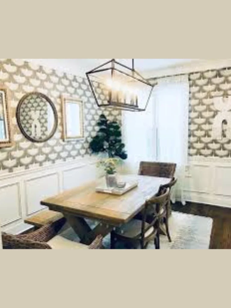 Removable Fabric Wallpaper Applied with Natural Cornstarch Paste